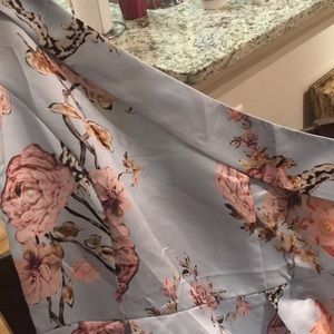 Gorgeous full length floral dress